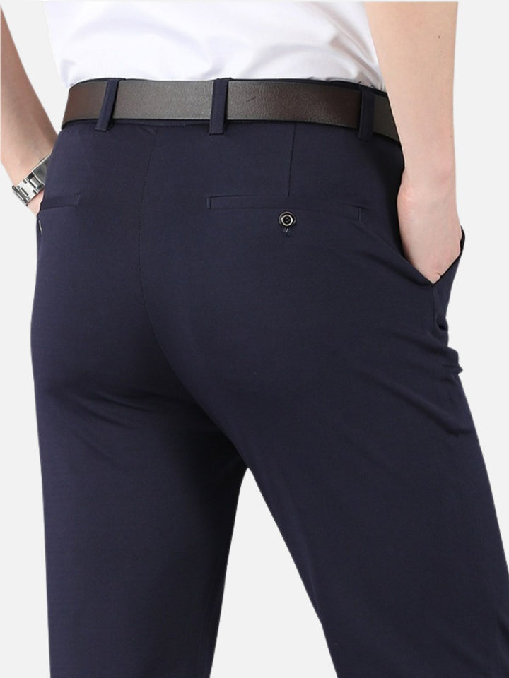 Non-Iron Casual Stretch Dress Trousers