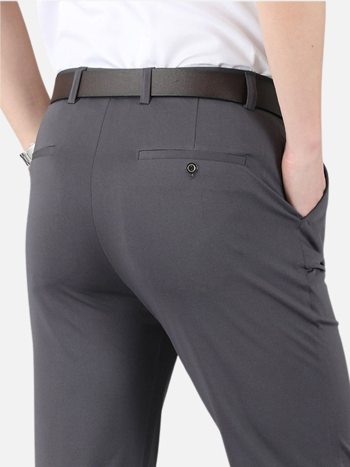 Non-Iron Casual Stretch Dress Trousers