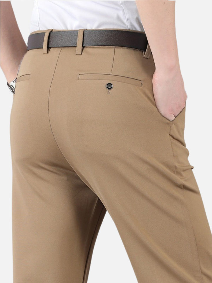 Non-Iron Casual Stretch Dress Trousers