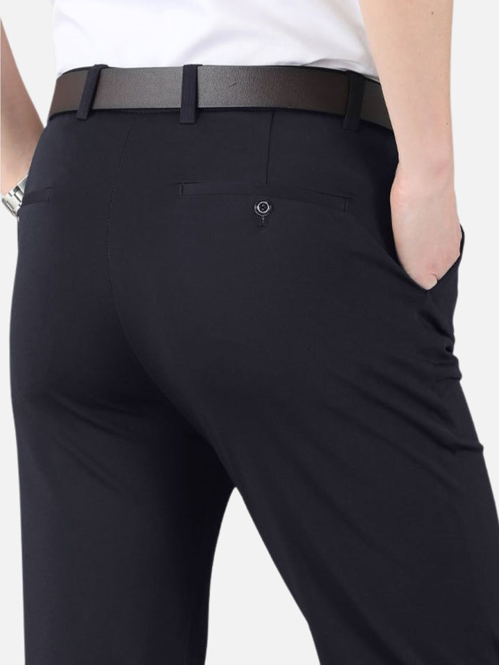 Non-Iron Casual Stretch Dress Trousers