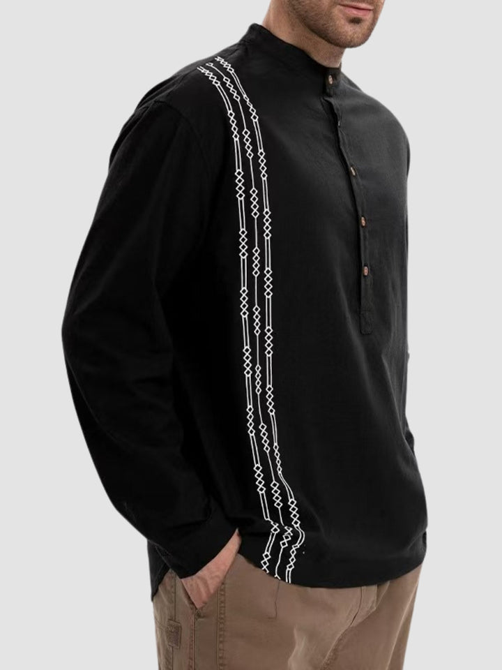 WLS Printed Cotton Shirt