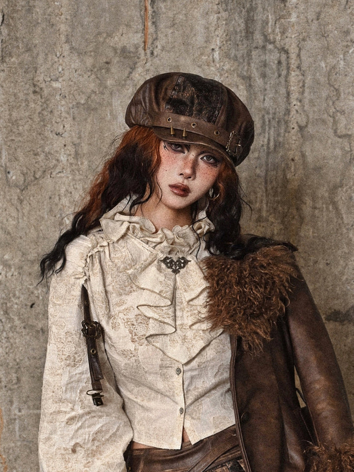 WLS Maillard Punk Rivet Octagonal Hat