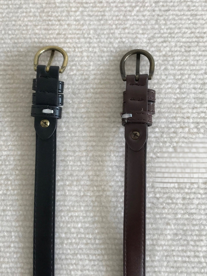 WLS Faux Leather Belt