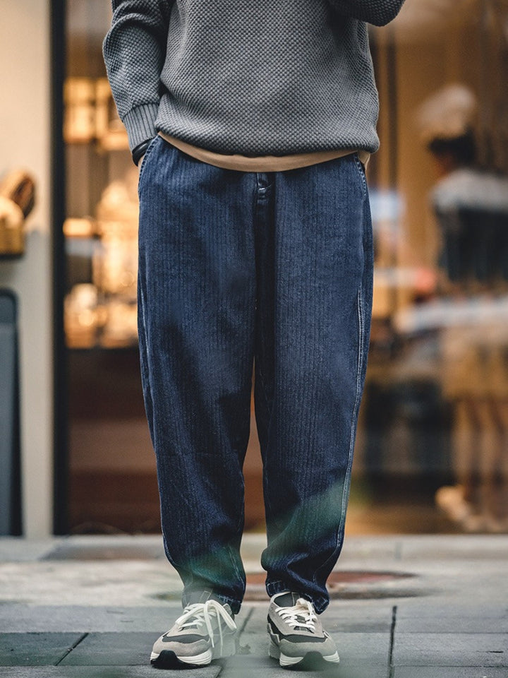 WLS Casual Loose Tapered Jeans