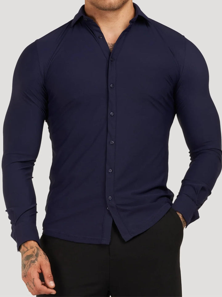Non Iron 4-Way Stretch Dress Shirt