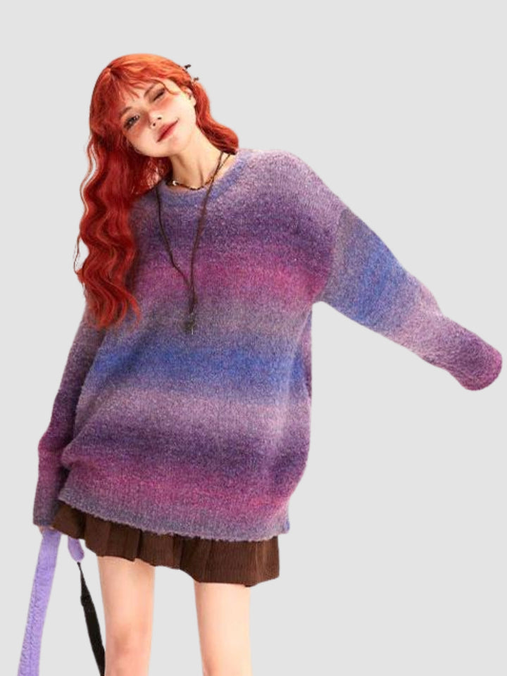WLS Maillard Rainbow Gradient Sweater