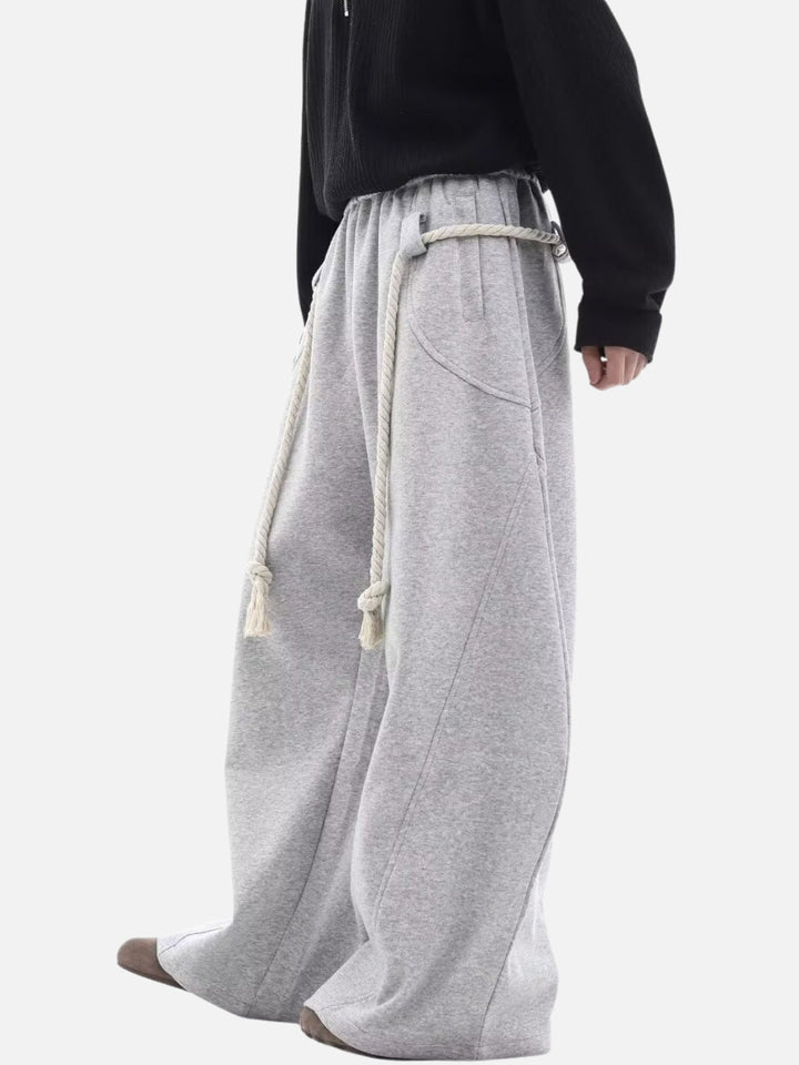 RetroFlow Wide‑Leg Sports Pants