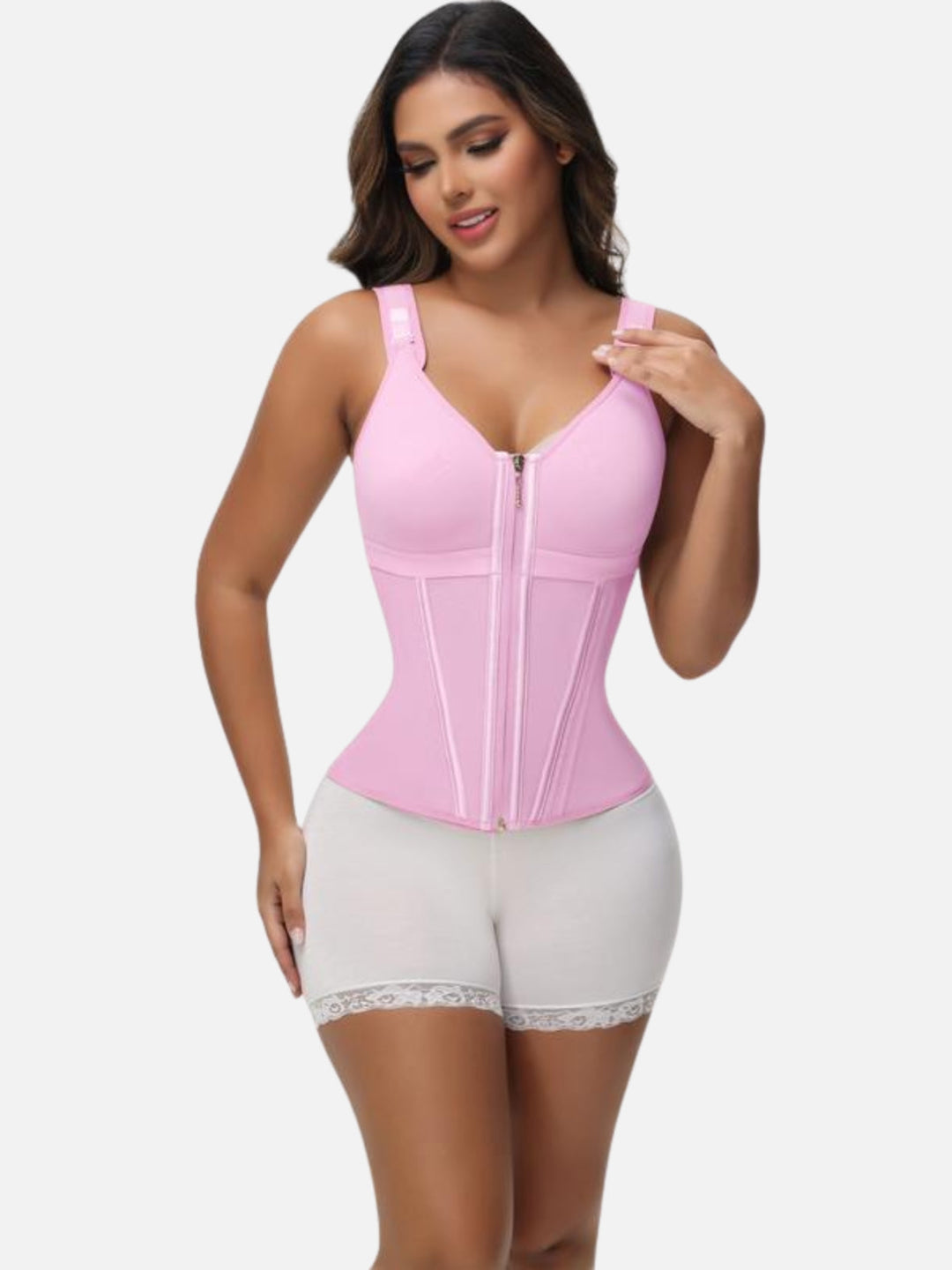 SculptMesh™ 3-Bra Shaping Vest with Built-In Bra