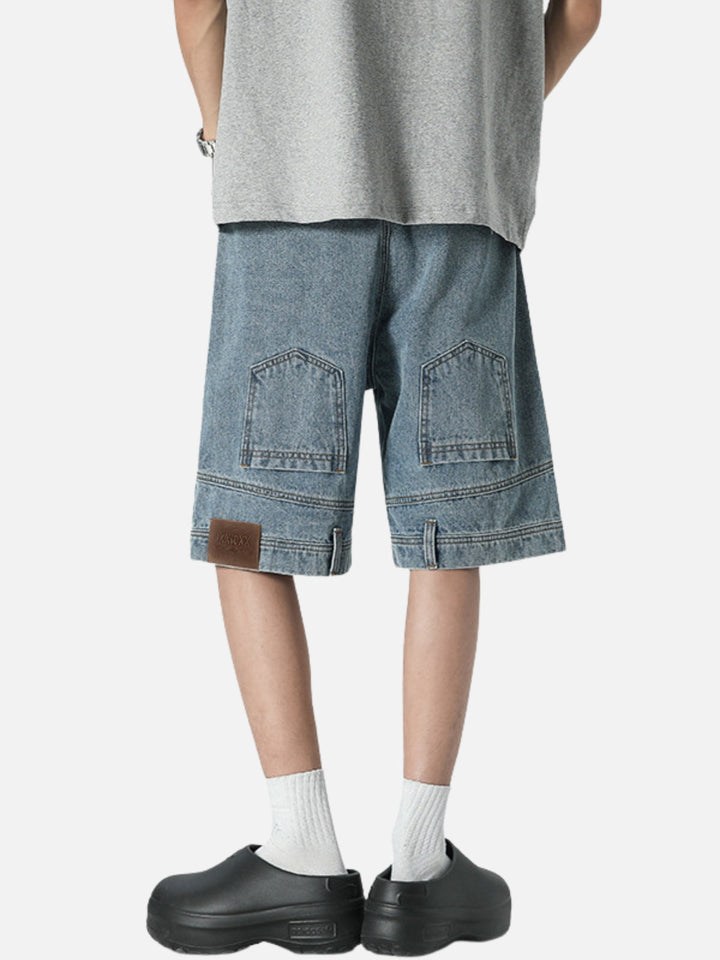 StreetFlex Straight‑Cut Bermuda Shorts