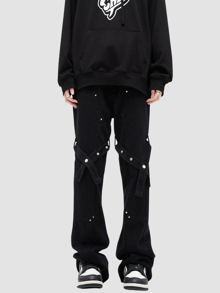 WLS Strappy Straight Leg Pants