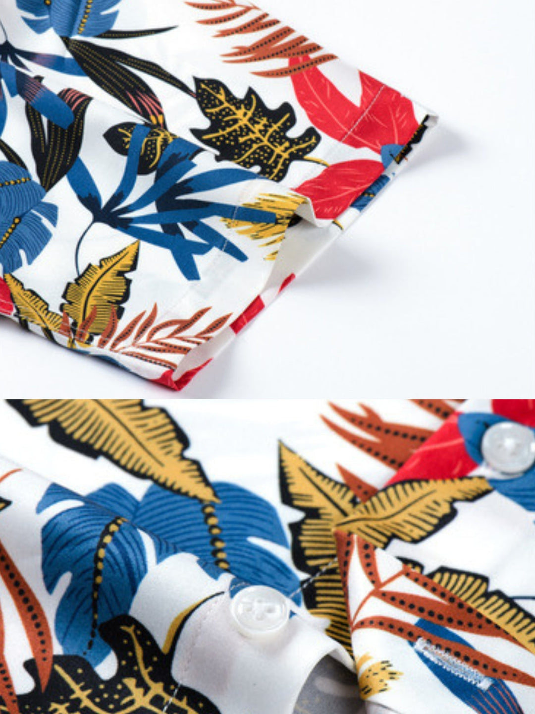 Tropical Bloom Ice Silk Aloha Shirt