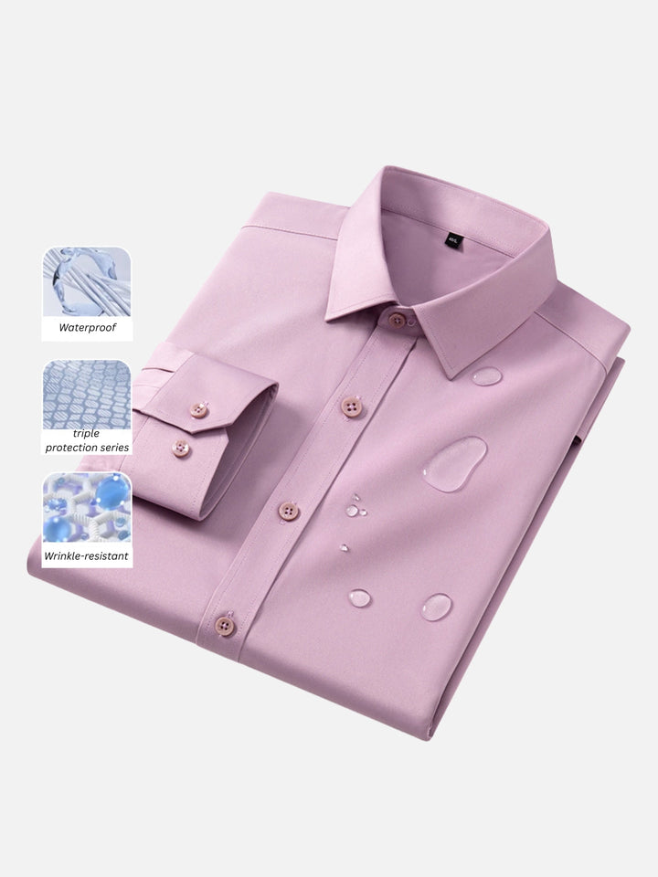 Water-Repellent Wrinkle-Free Dress Shirt