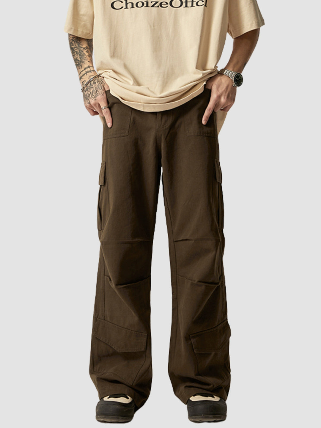 WLS American National Fashion Design Loose Pants