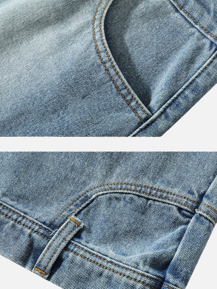 StreetFlex Straight‑Cut Bermuda Shorts