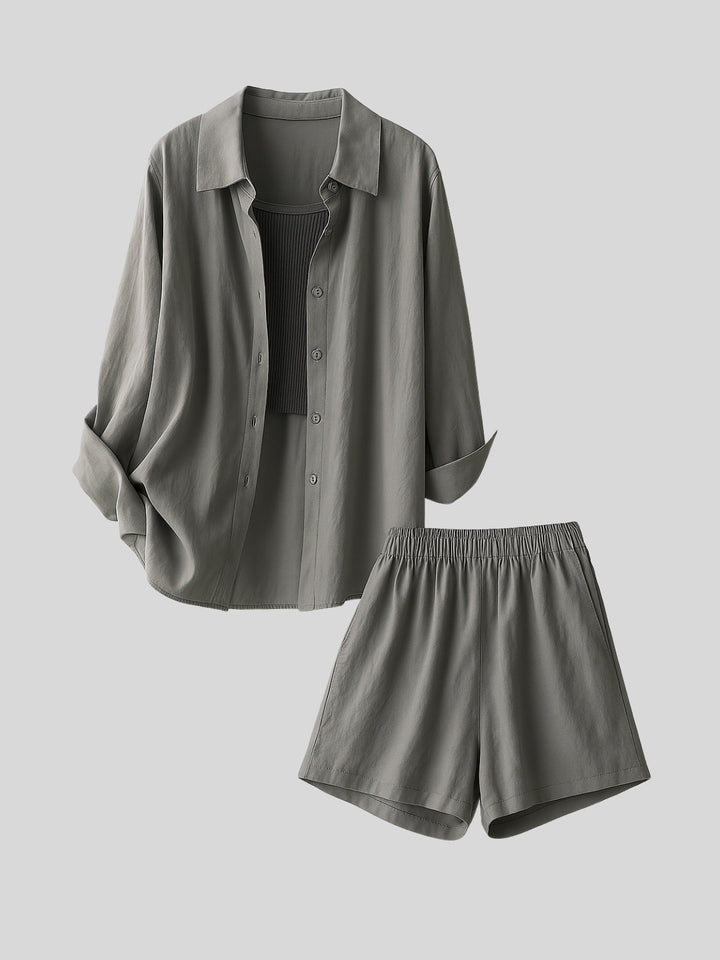 WLS Tencel Sun Protection Three-Piece Suit
