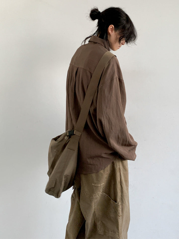 WLS Maillard Retro Loose Shirt