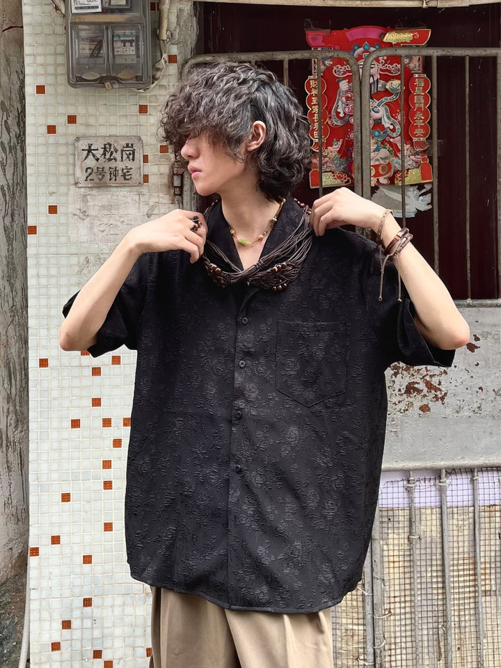 WLS Dormant Floral Embroidered T Shirt