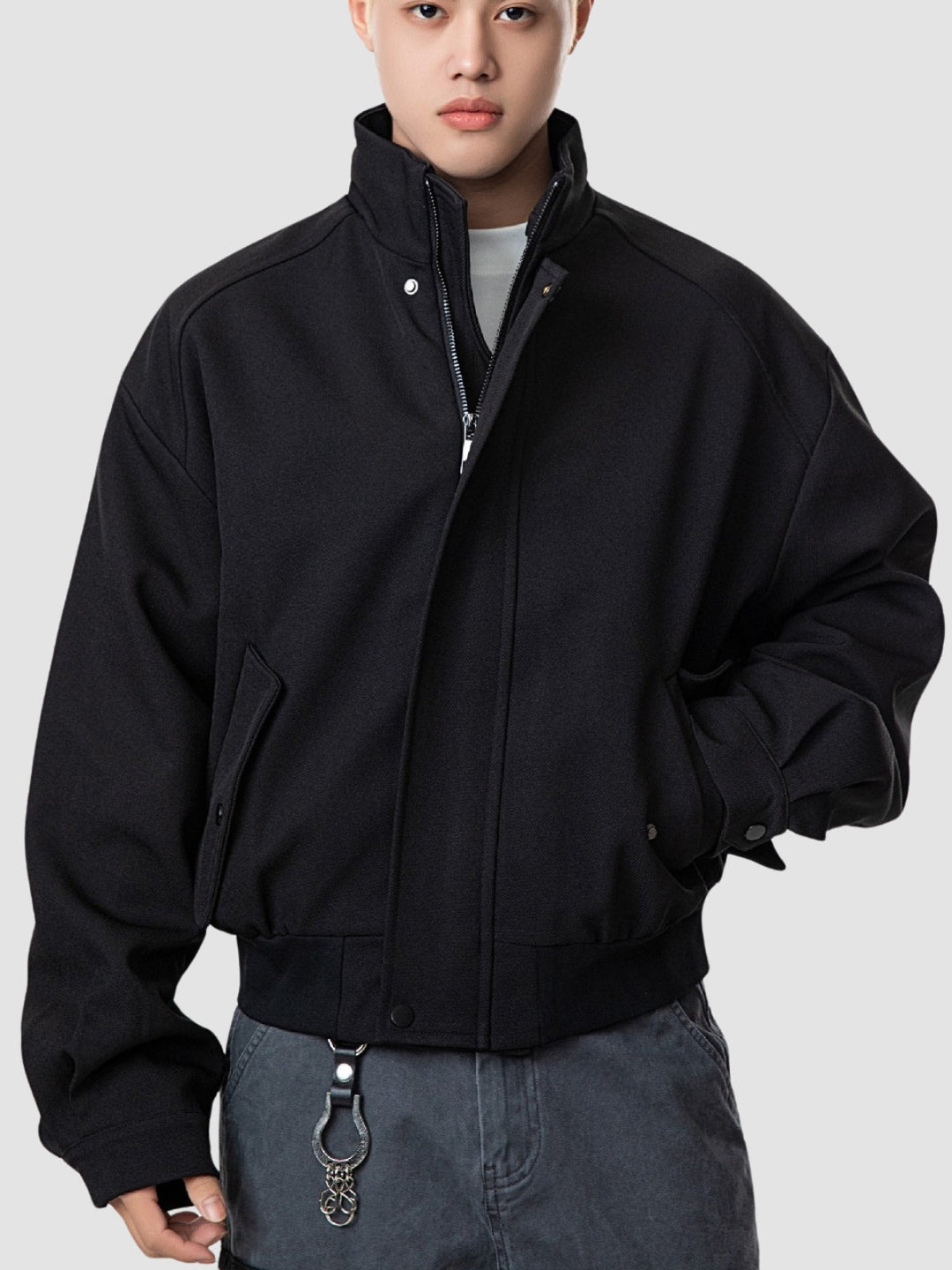 WLS Simple Casual Raglan Jacket