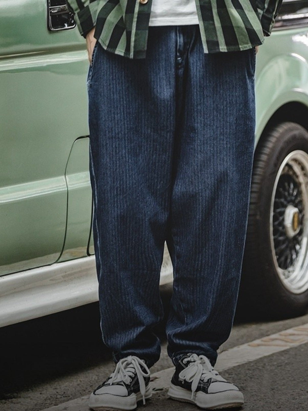 WLS Casual Loose Tapered Jeans