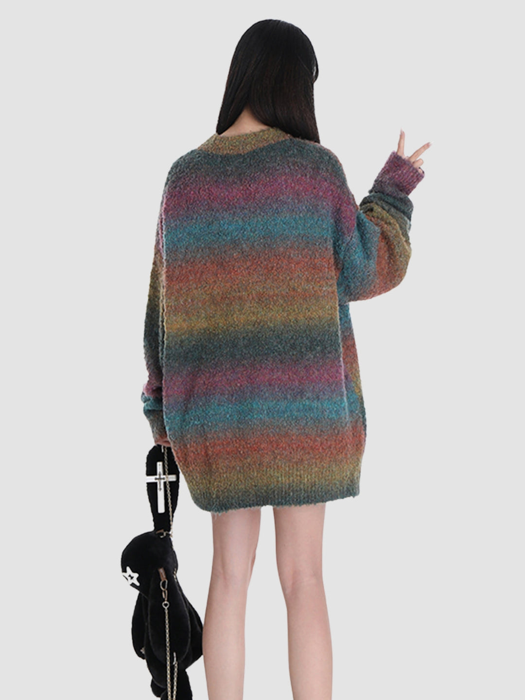 WLS Maillard Rainbow Gradient Sweater