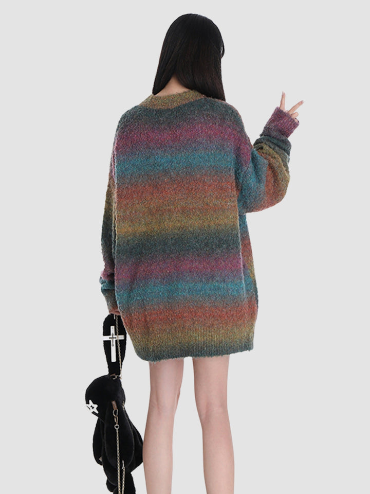 WLS Maillard Rainbow Gradient Sweater