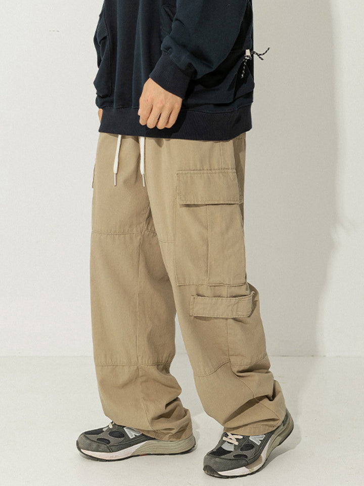 WLS Retro Japanese Loose Cargo Trousers