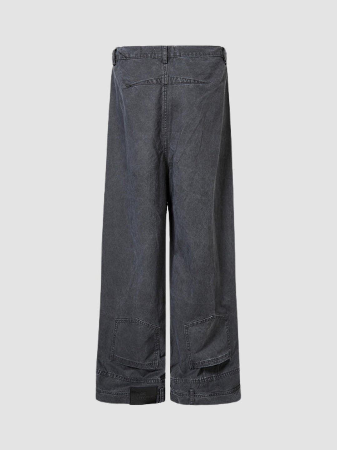 WLS American Rivet Straight-Leg Flared Pants