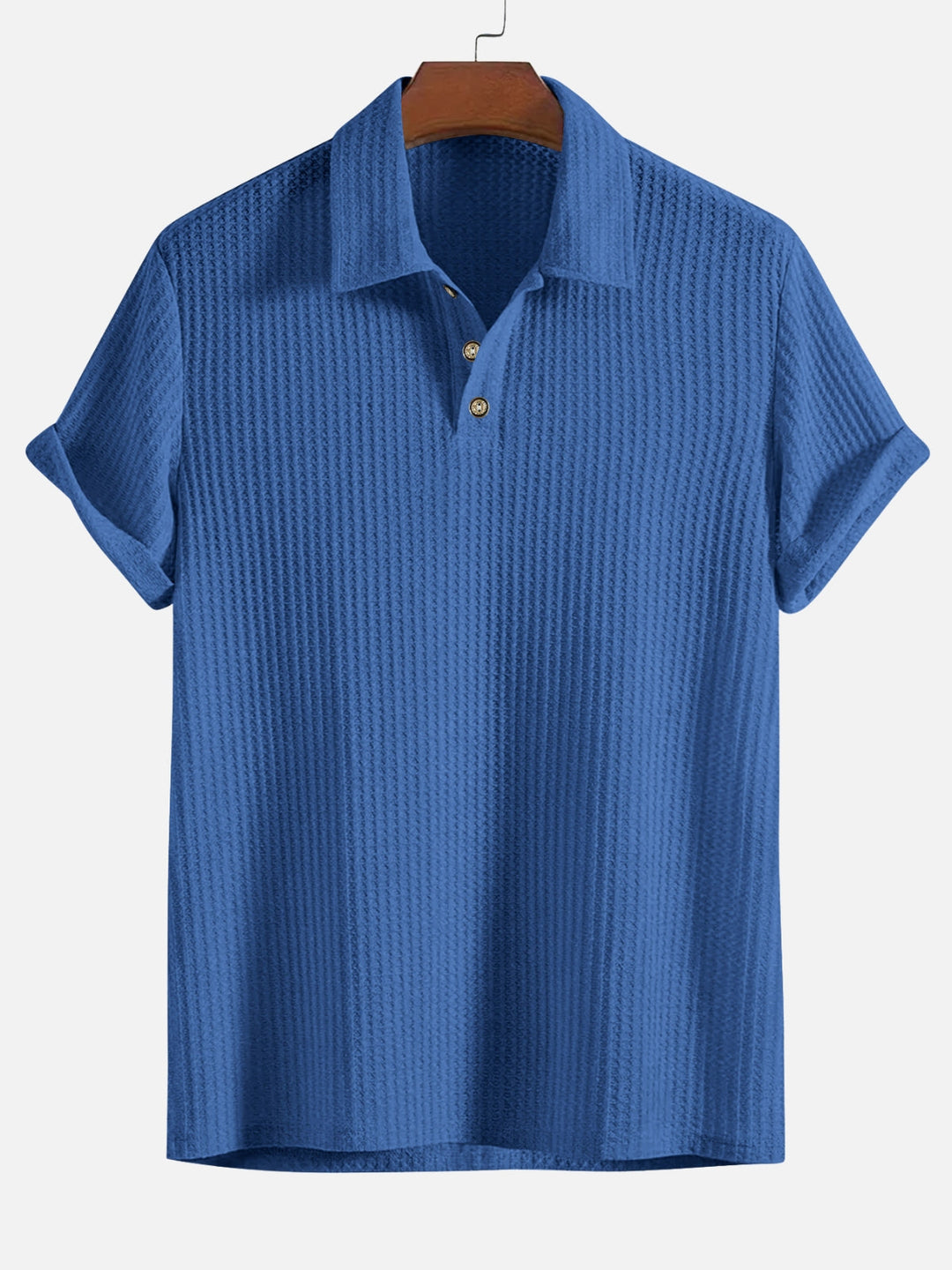 BreezeKnit™ Polo – Lightweight, Textured, and Effortlessly Cool