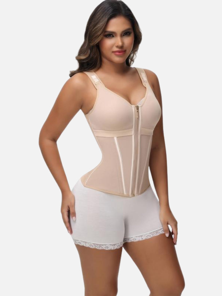 SculptMesh™ 3-Bra Shaping Vest with Built-In Bra