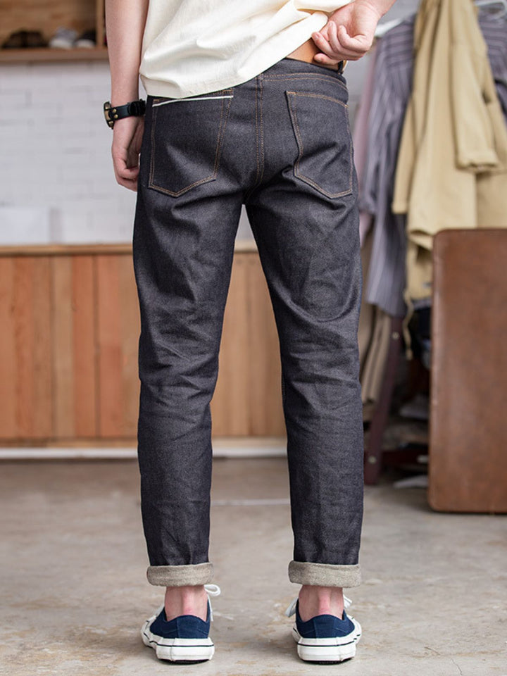 WLS Workwear Raw Denim Straight Jeans