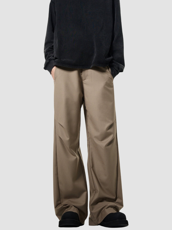 WLS Loose High-End Straight Pants