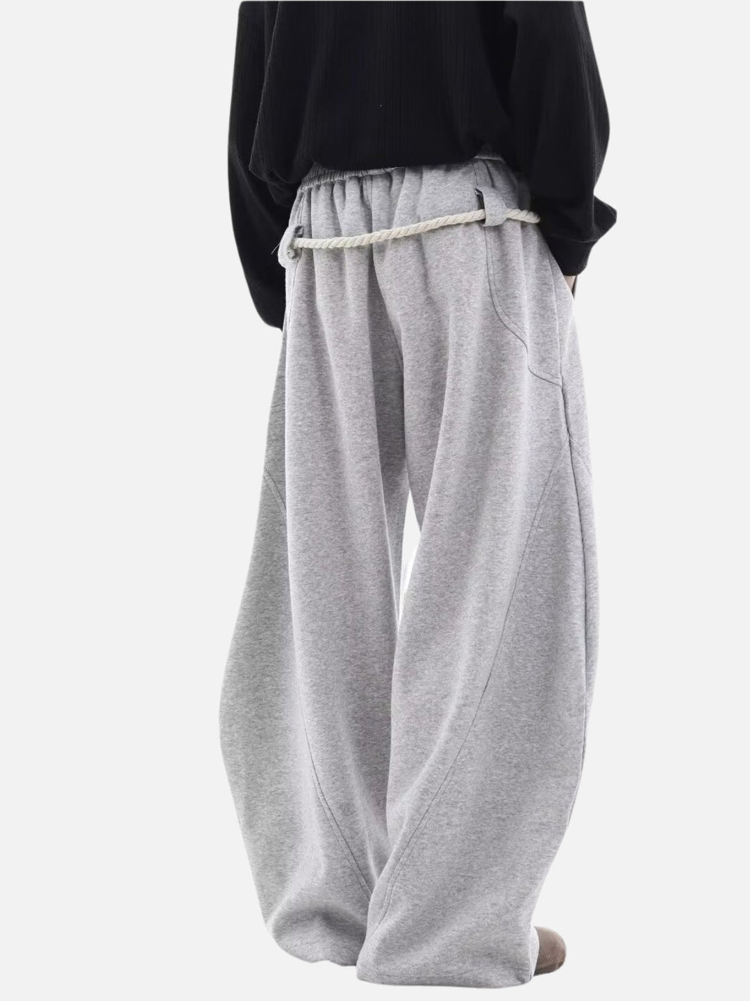 RetroFlow Wide‑Leg Sports Pants