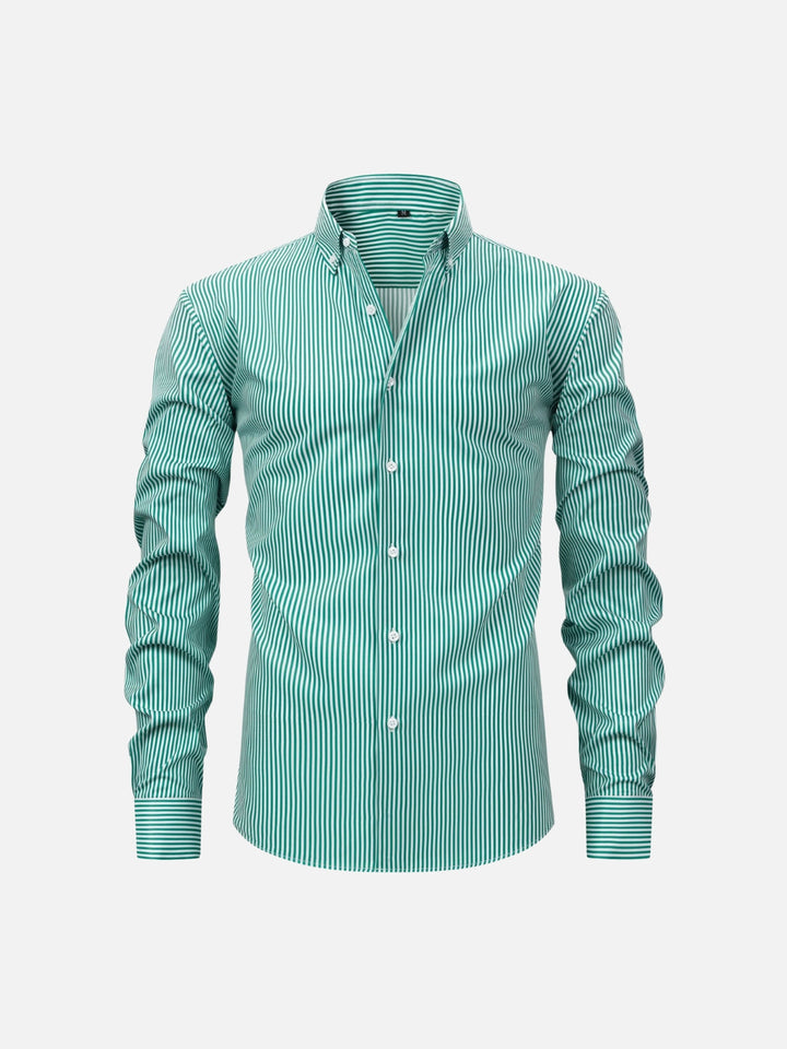 Non-Iron 4-Way Stretch Business Dress Shirt