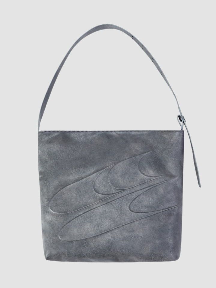 WLS Large Capacity Shoulder Crossbody Leather Bag