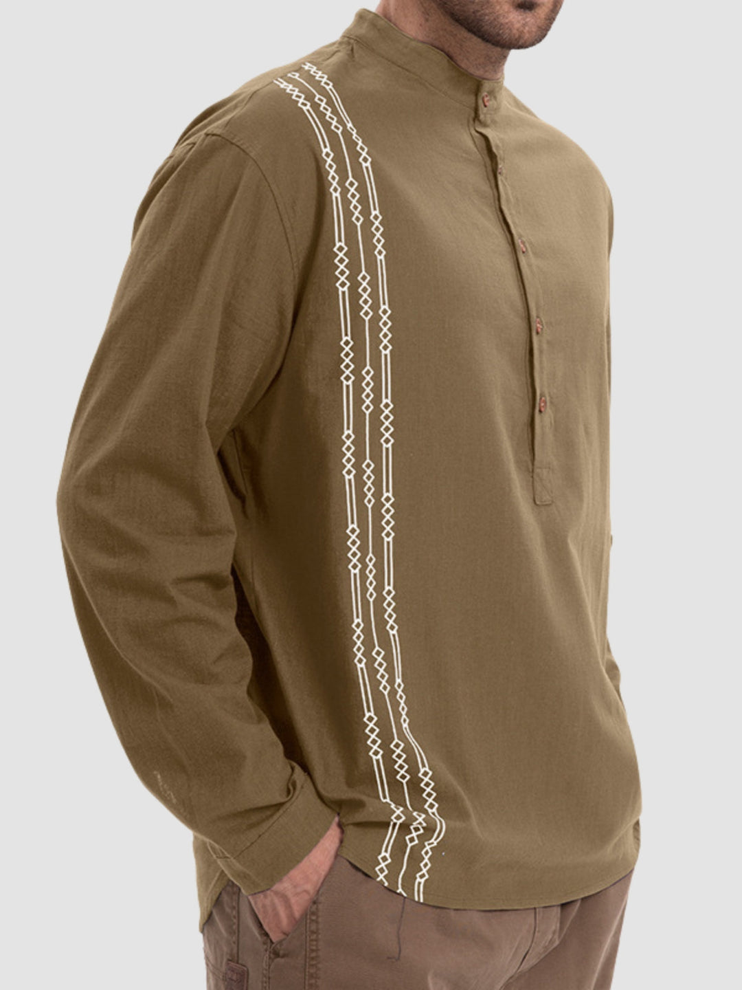 WLS Printed Cotton Shirt