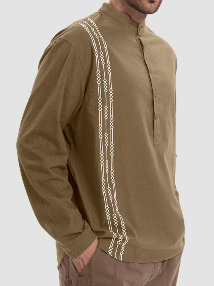 WLS Printed Cotton Shirt