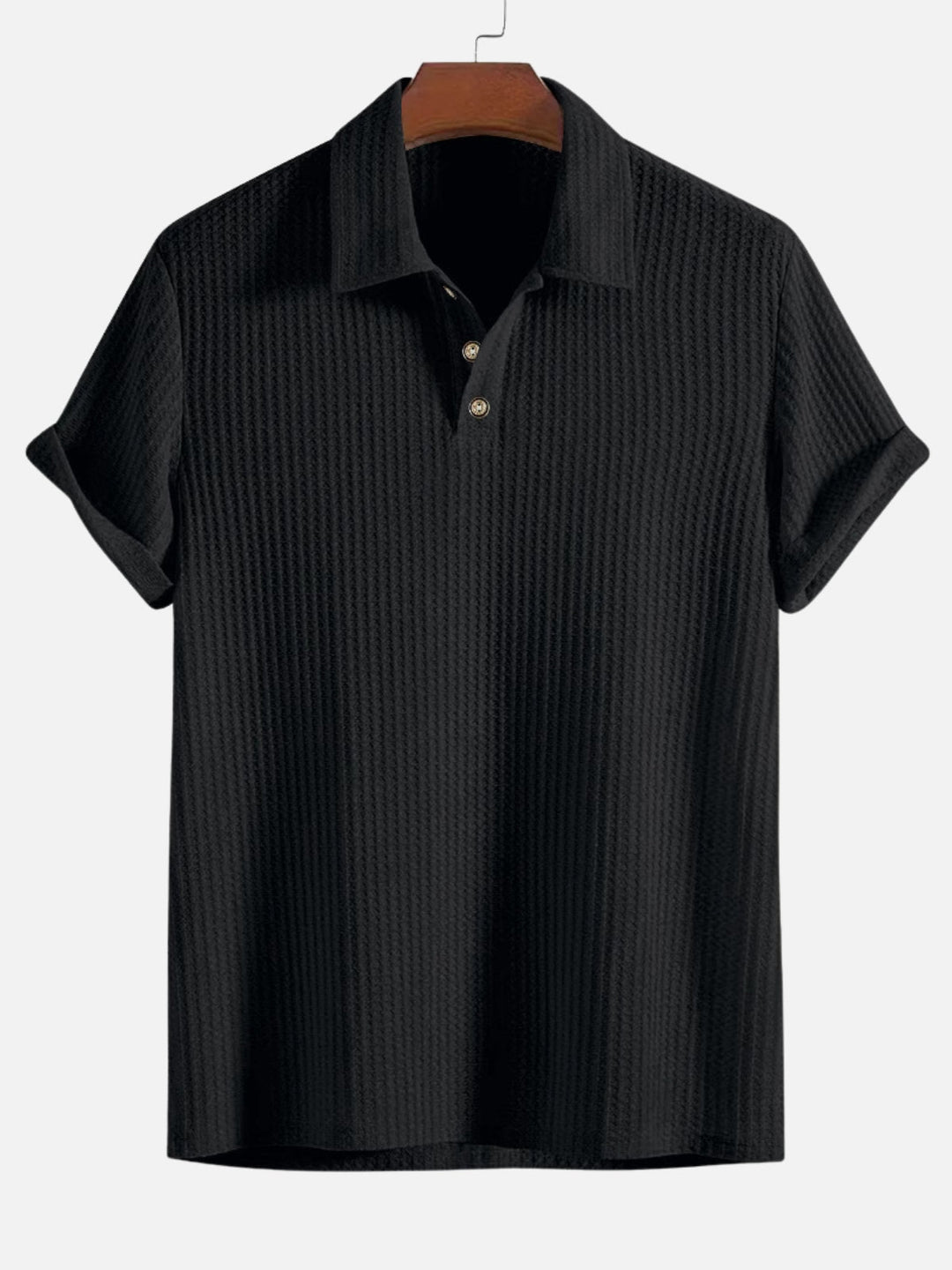 BreezeKnit™ Polo – Lightweight, Textured, and Effortlessly Cool