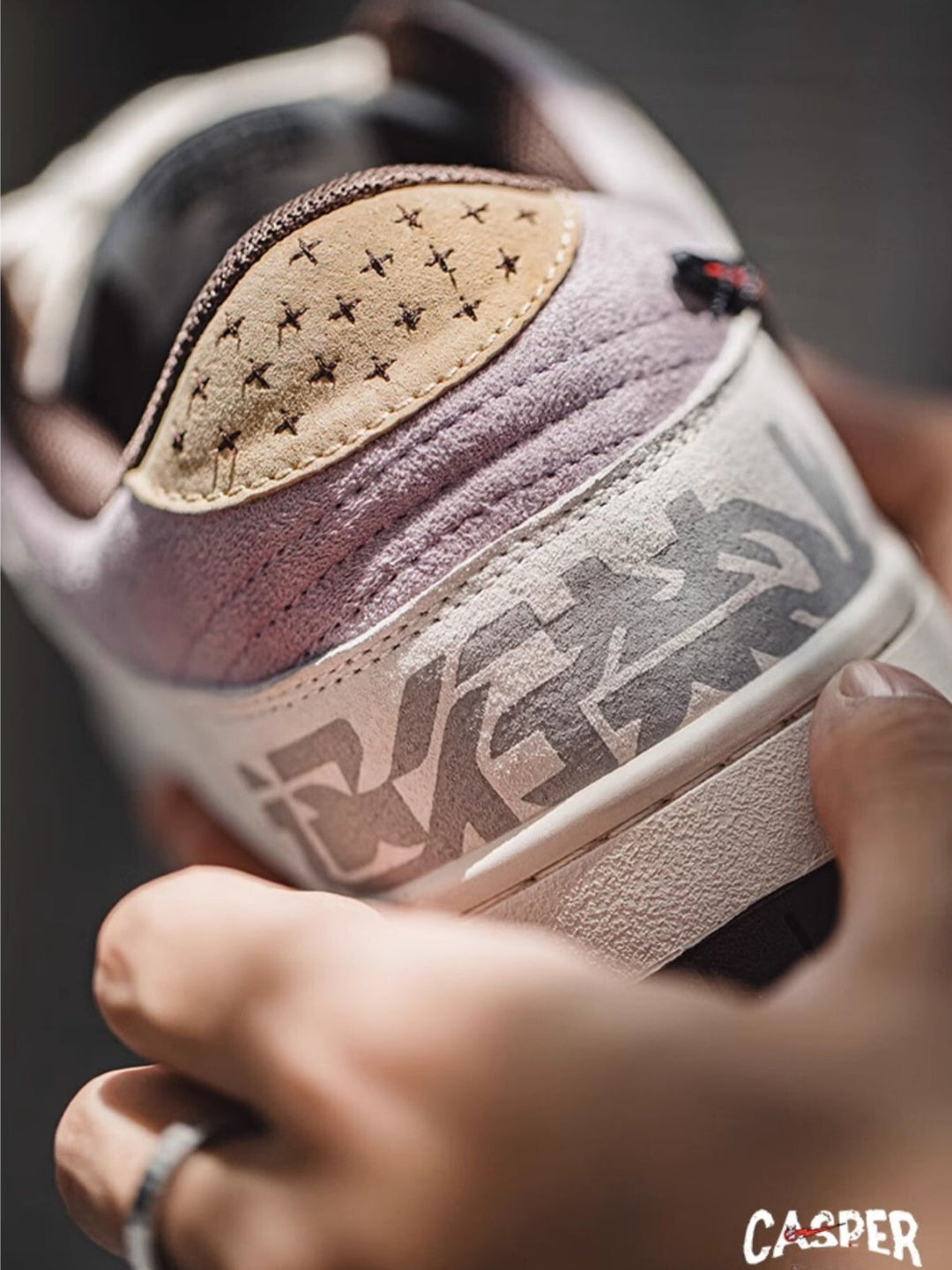 WLS Casper Flop Low Retro Inspired Sneakers