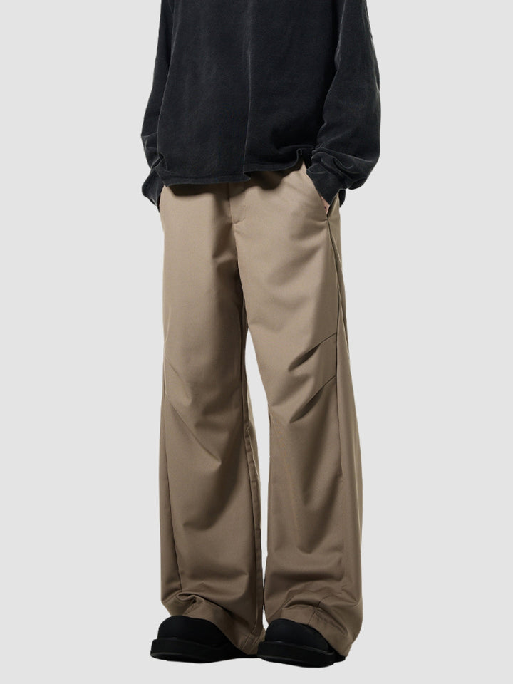 WLS Loose High-End Straight Pants