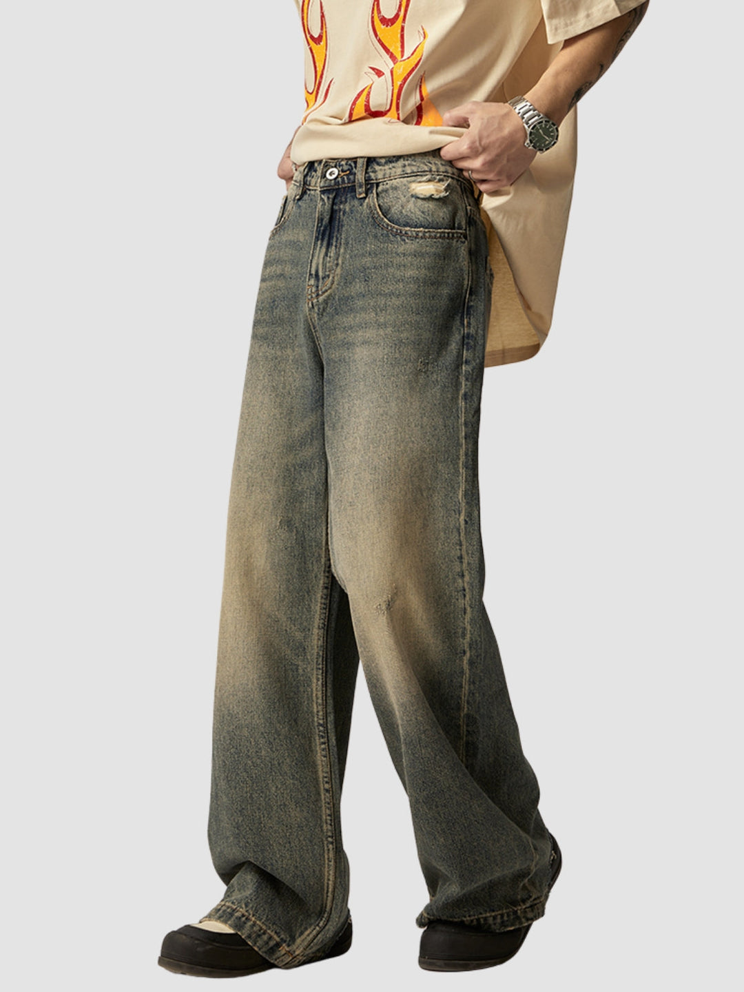 WLS Retro A Type American Pants