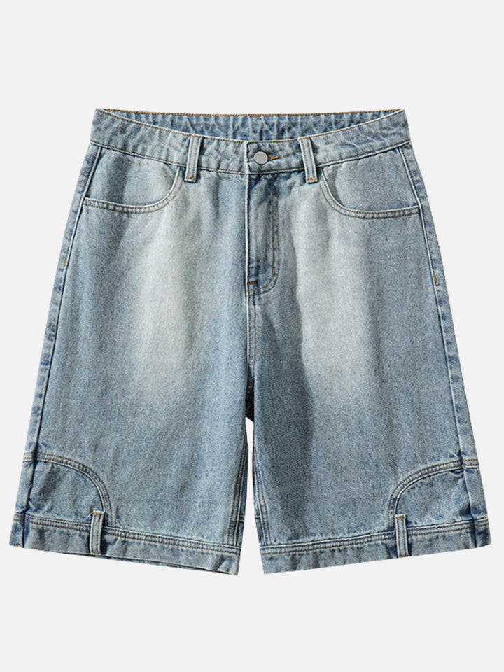 StreetFlex Straight‑Cut Bermuda Shorts