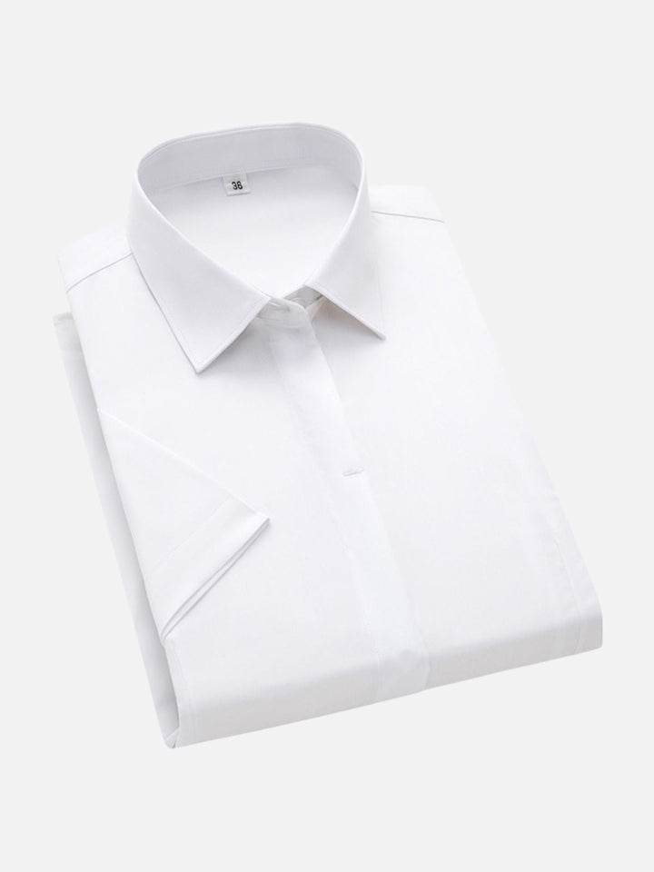 No-Iron Bamboo Fiber Dress Shirt