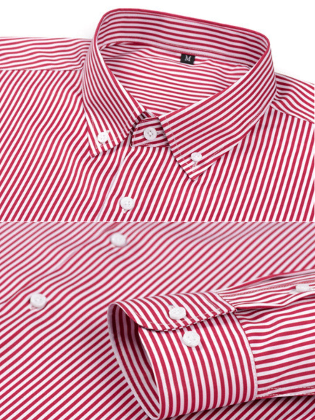 Non-Iron 4-Way Stretch Business Dress Shirt