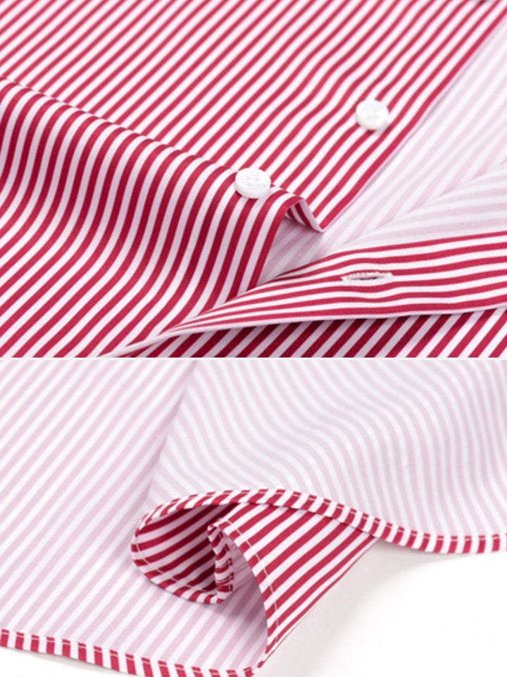 Non-Iron 4-Way Stretch Business Dress Shirt