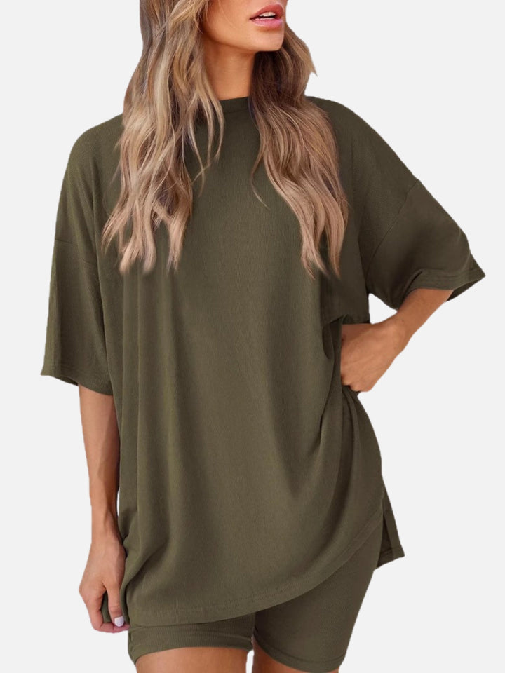 Reviva Summer Lounge Set — Oversized Comfort, Effortless Style