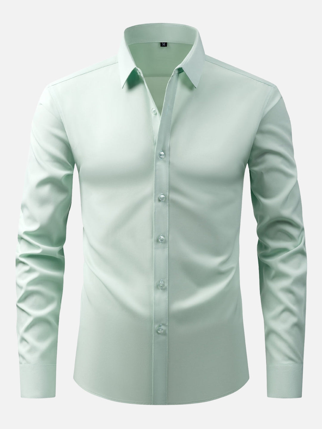 Non-Iron Extra Stretch Shirt – Natural Button Edition