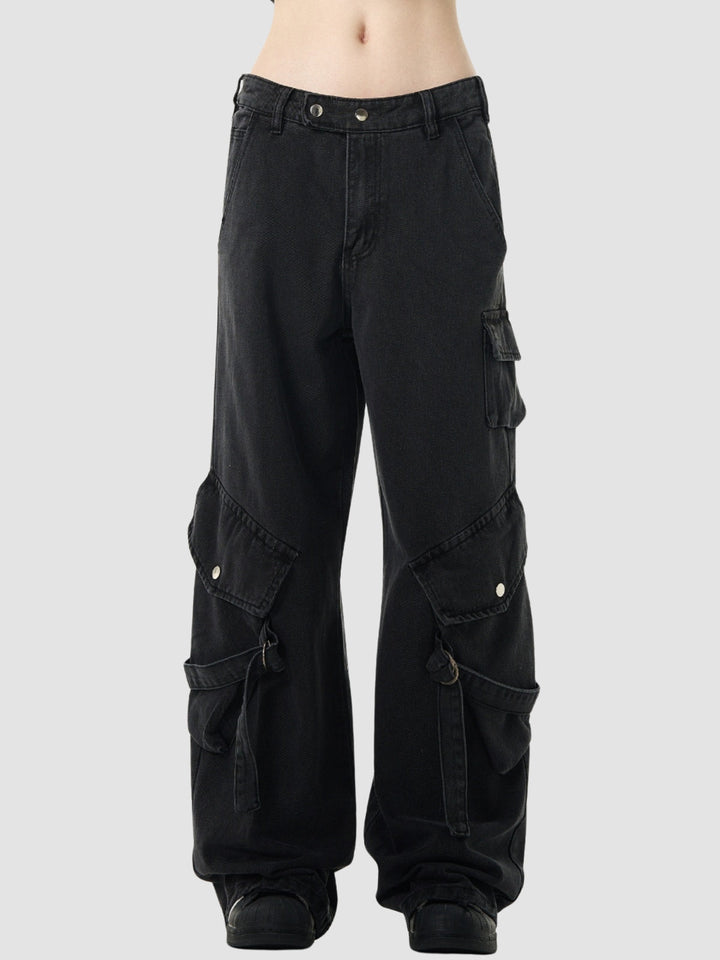 WLS Loose Big Pocket Cargo Pants