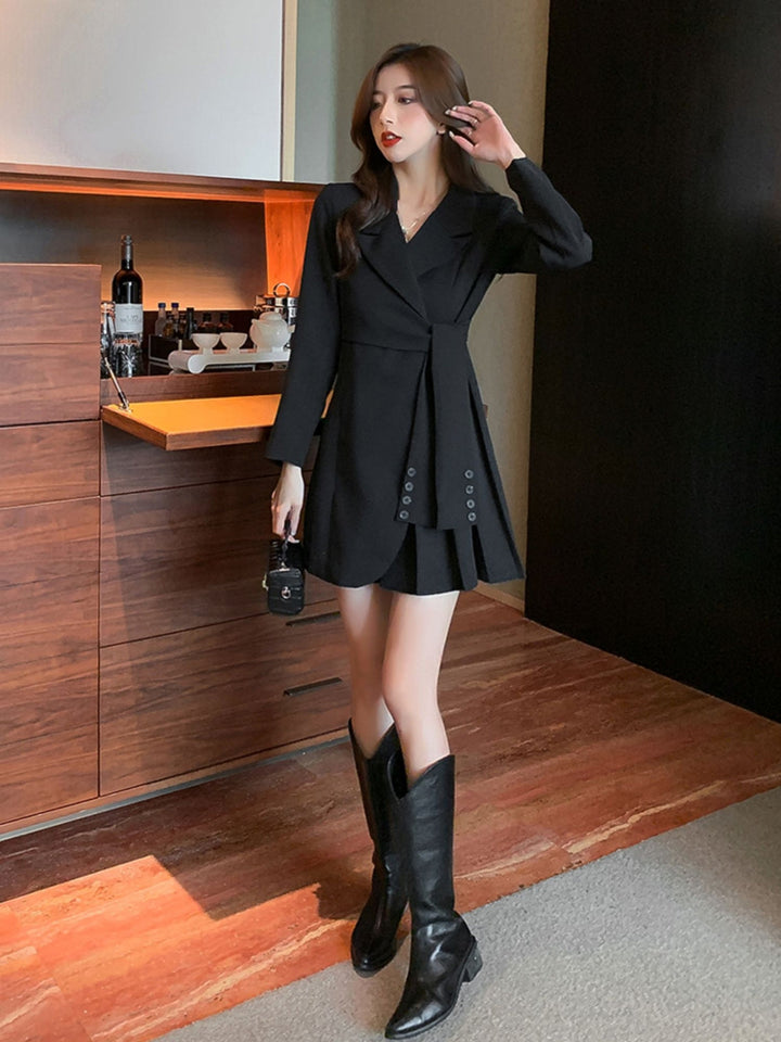WLS High-End Waist-Slimming Suit Dress Jacket