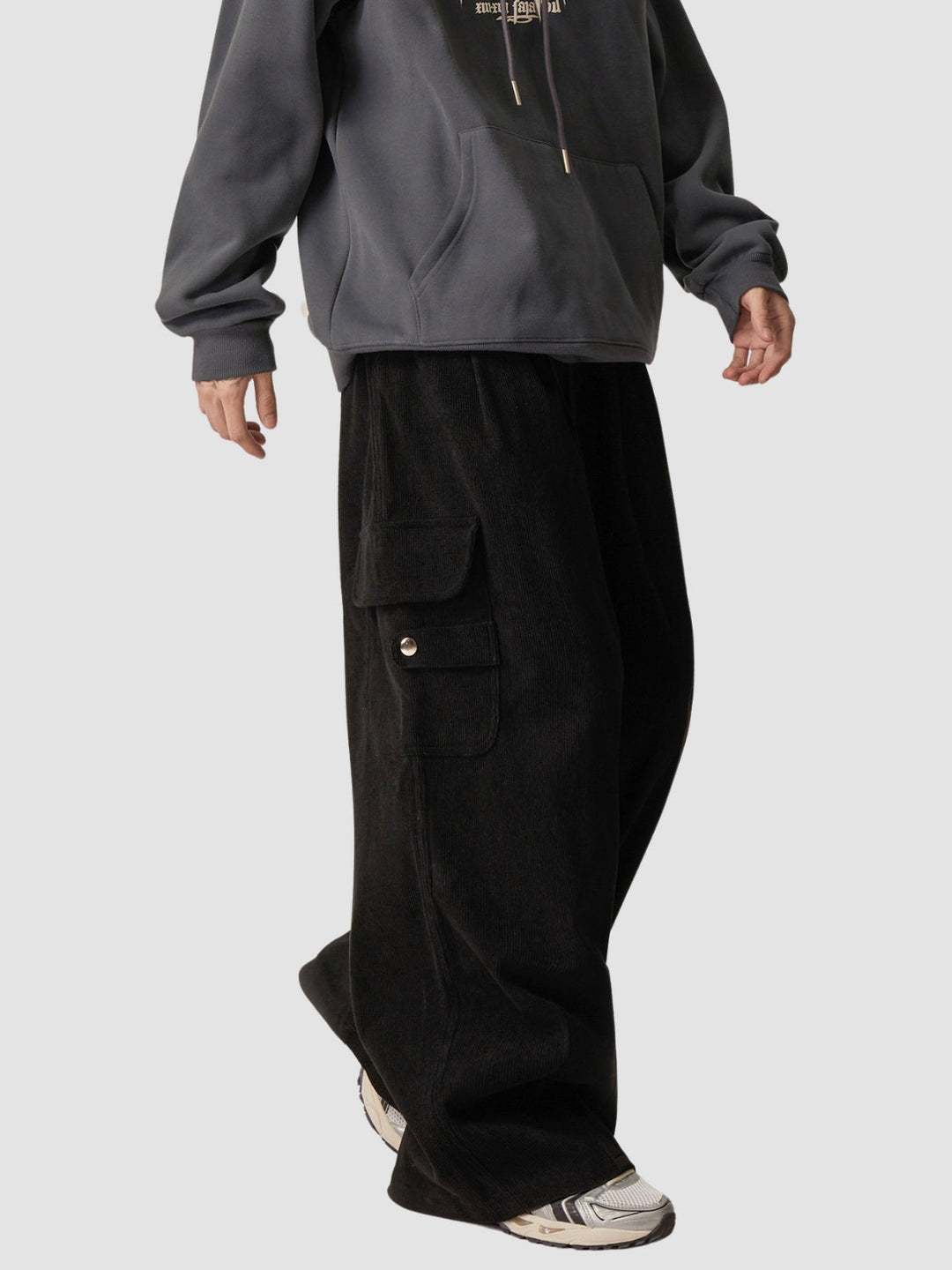 WLS Loose Corduroy Cargo Pants
