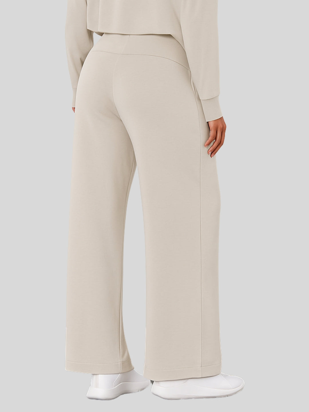 WLS Modal Blend Wide-Leg Trousers